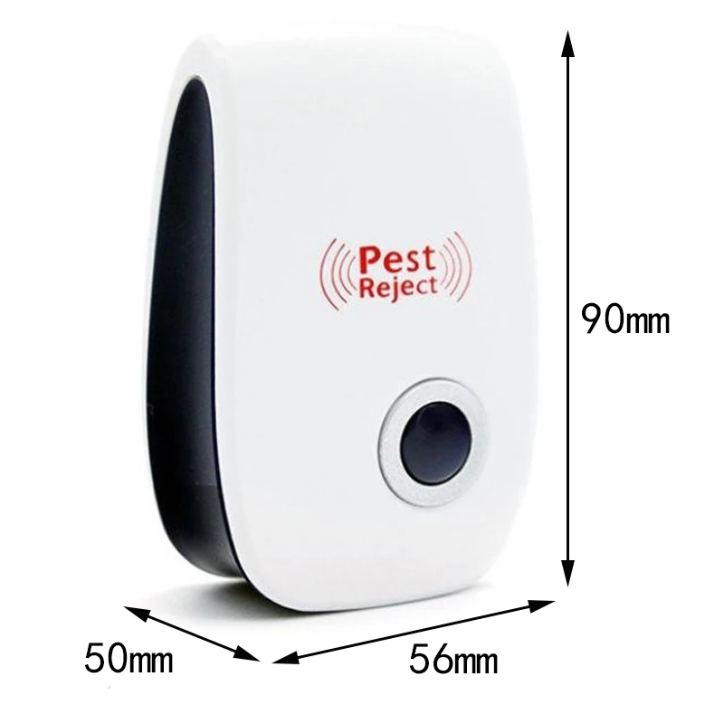 Promotion! Ultrasonic Pest Reject Electronic Magnetic Repeller Anti Mosquito Insect Reject Quickly eliminates Flies, Cockroaches