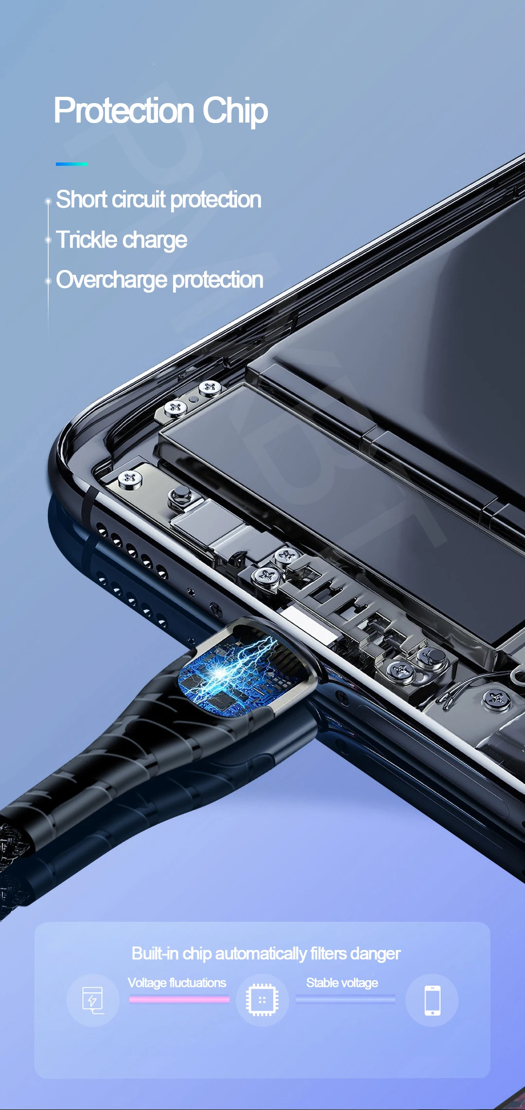 1 м Micro USB кабель 3A нейлоновая оплетка Быстрая зарядка USB кабель для передачи данных для samsung Xiaomi Tablet Android мобильный телефон usb зарядный шнур