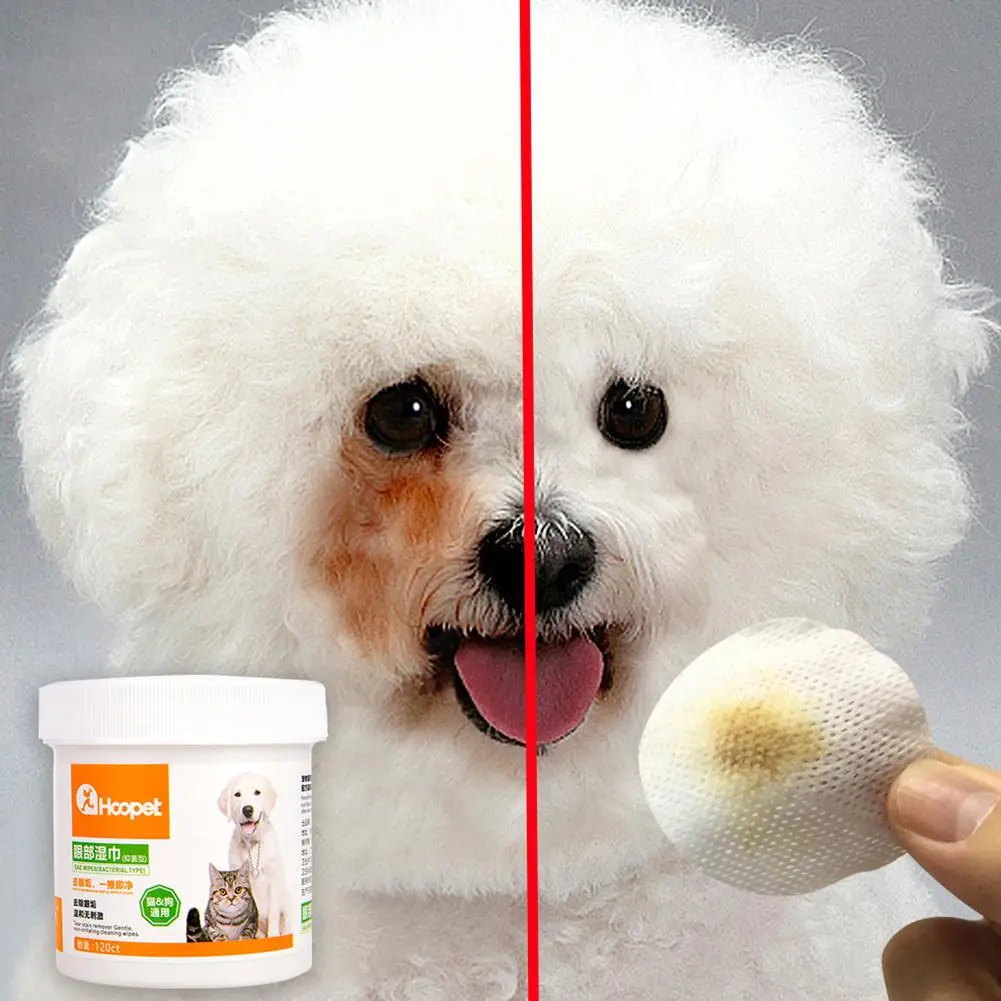 

GloryStar Pet Hypoallergenic Wipes Tear Marks Remover