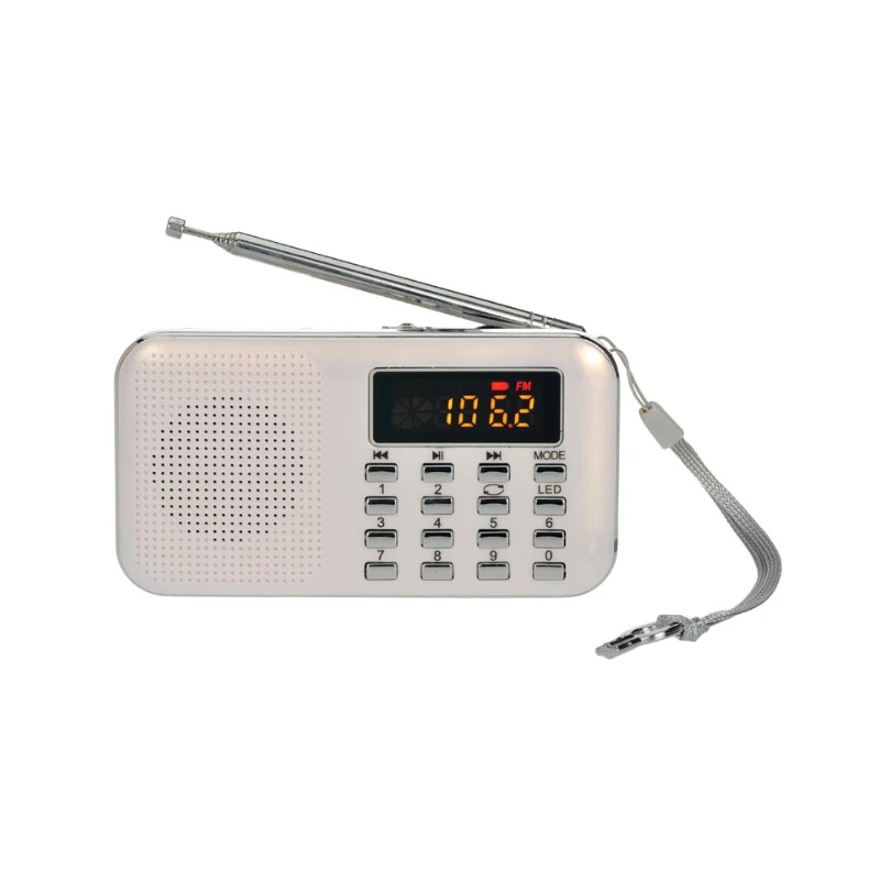 Портативный fm-радио мини lcd цифровой fm-радио USB TF/Mini SD карта 16 Гб MP3 стерео музыкальный плеер