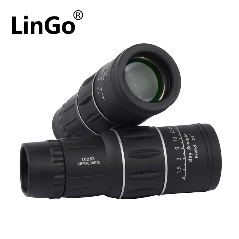 16x52 hd monocular telescope