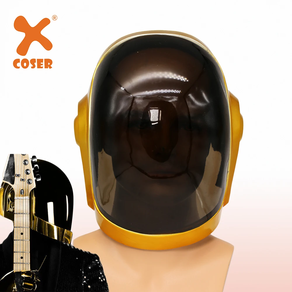 XCOSER крутой Daft панк парень руководитель шлем на всю голову реквизит для косплея