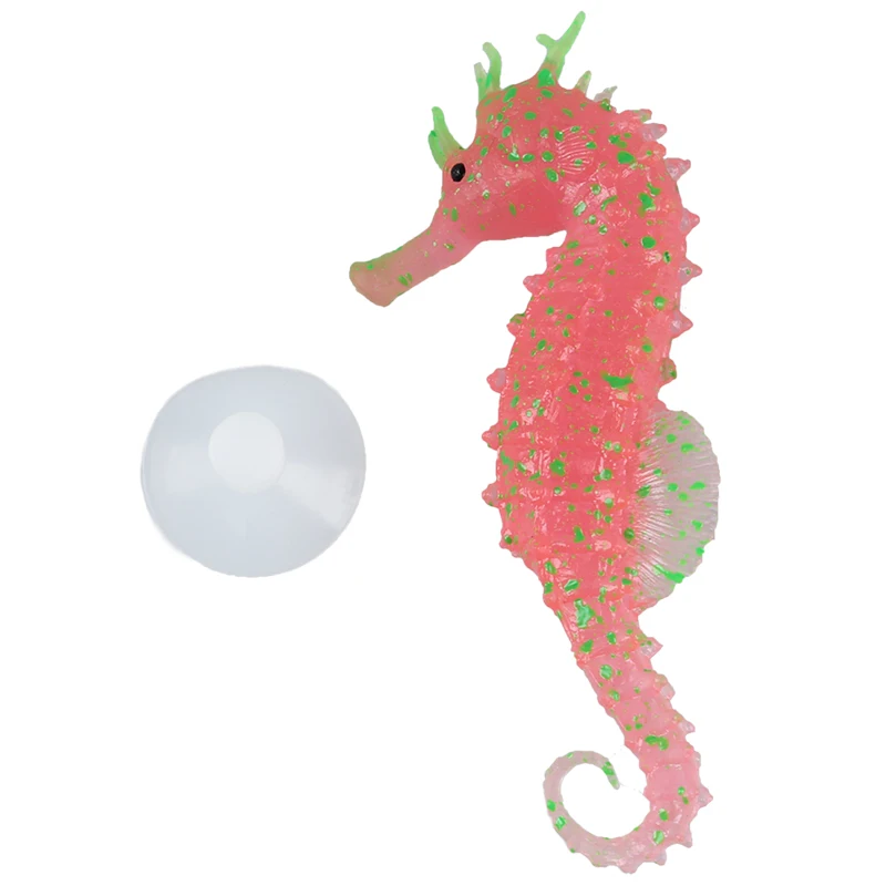 

Glowing Effect Artificial Sea Horse for Aquarium Fish Tank Ornament