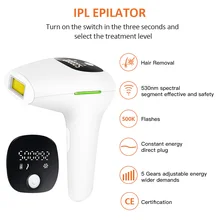 

IPL Epilator Laser Permanent Bikini Trimmer 500000 Flash Electric Painless Threading Hair Removal Photoepilator Depilatory
