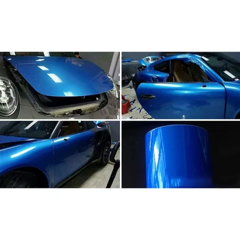 

1pc Car sticker Vinyl Super glossy Bubble Wrap Waterproof UV resistant Decoration Protective Practical Durable