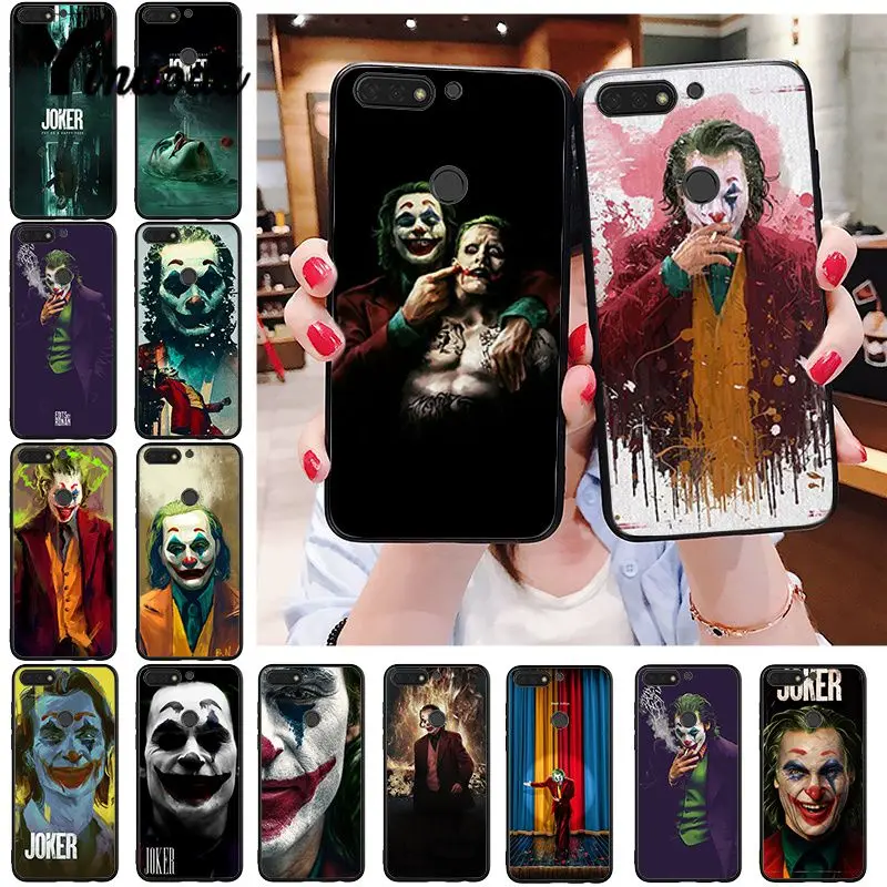 Yinuoda Joker 2019 чехол для телефона Huawei Honor 8A 8X 9 10 20 Lite 7A 5A 7C 10i 9X pro Play 8C|Бамперы| |