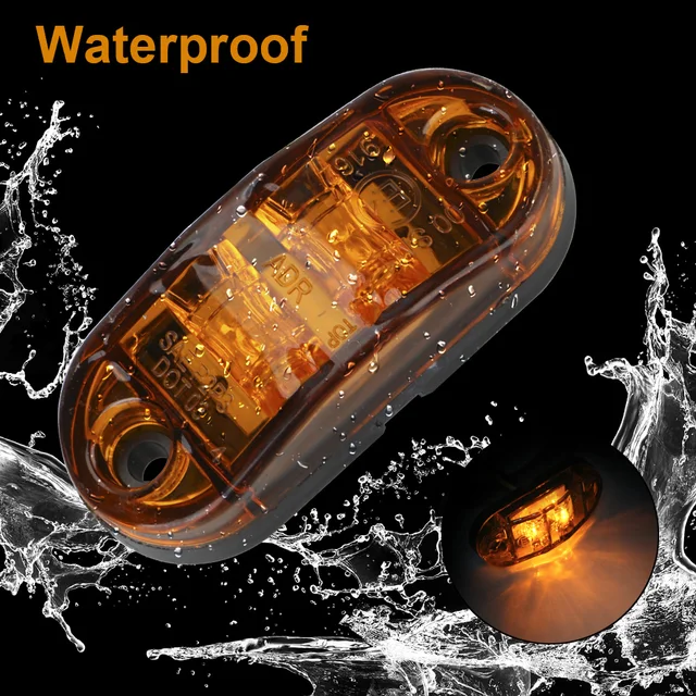 LED 트레일러 트럭 사이드 마커 램프: 안전과 가시성 향상