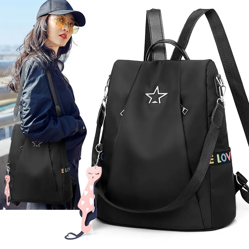 

Cross Border Korean-style Backpack Female Backpack 2019 New Style Versatile Lightweight Travel Bag Outdoor Large Capacity Travel