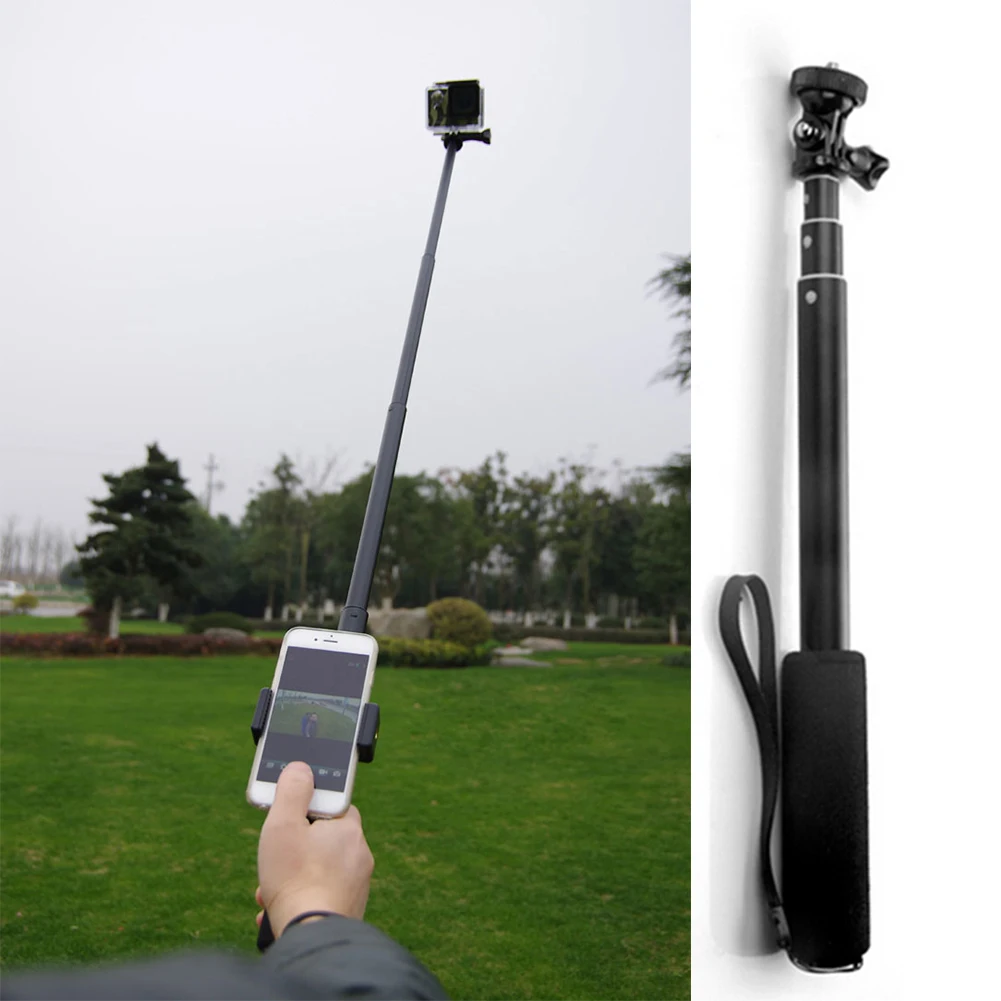 Новая Выдвижная селфи-палка монопод для GOPRO Go Pro Hero 4 3 3 2 sj4000 sj5000 sj6000 для Xiao Mi Yi аксессуары для камеры и