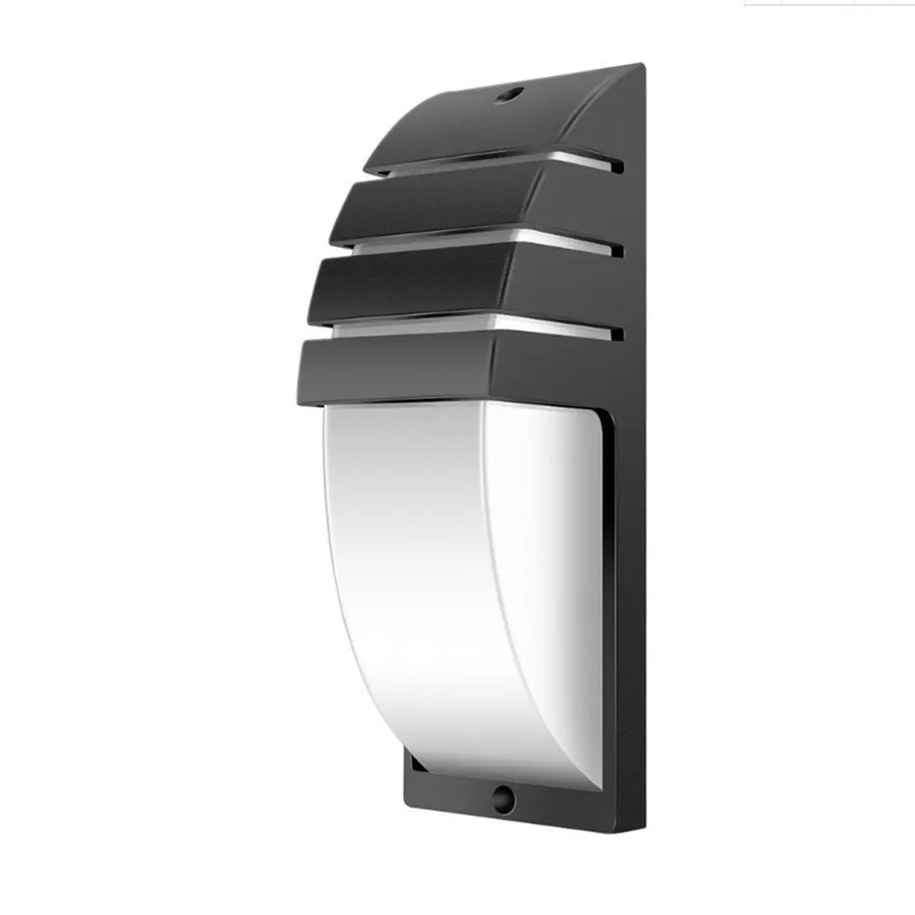 

6W Led Wall Light Waterproof Porch Light Modern Led Wall Lamp Radar Motion Sensor Courtyard Garden Outdoor Light