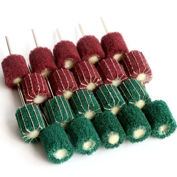 

20Pc 25mm Scouring Pad Abrasive Wheel Grinding Sanding Head m Shank Buffing Polishing Wheel for Dremel Non-Woven