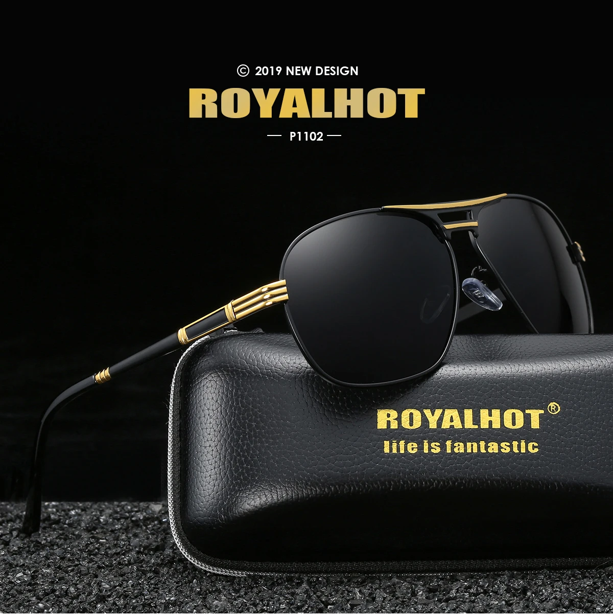RoyalHot, мужские и женские поляризованные солнцезащитные очки, овальная оправа, солнцезащитные очки, очки для вождения, солнцезащитные очки, мужские очки, 90092