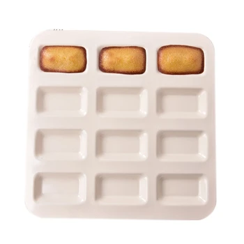 

NEW-Bakeware Mini Muffin Cake Baking Pan 12 Holes Cupcake Mold Non Stick Baking Dishes Carbon Steel Oven Trays Pastry Tool
