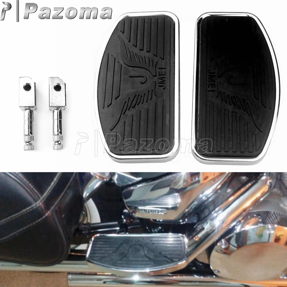 Moto Fornt Pedana Poggiapiedi Driver Floorboard Per Kawasaki Vulcan Vn800 900 400 Yamaha Virago Xv125 250 400 1994-2013