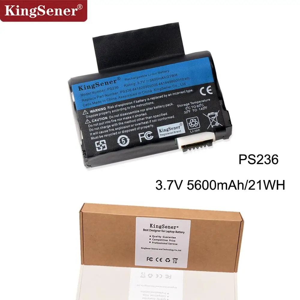 Новый литий-ионный аккумулятор KingSener для Getac ps36 PS336 441820900006 441849800010 ps237 батарея 3 7 В