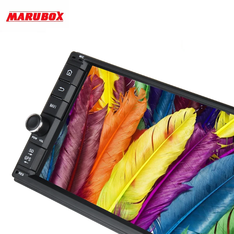 Clearance MARUBOX 706PX5DSP Head Unit Universal 2 Din 8 Core Android 9.0, 4GB RAM, 64GB, GPS Navigation, Stereo Radio, Bluetooth, NO DVD 1