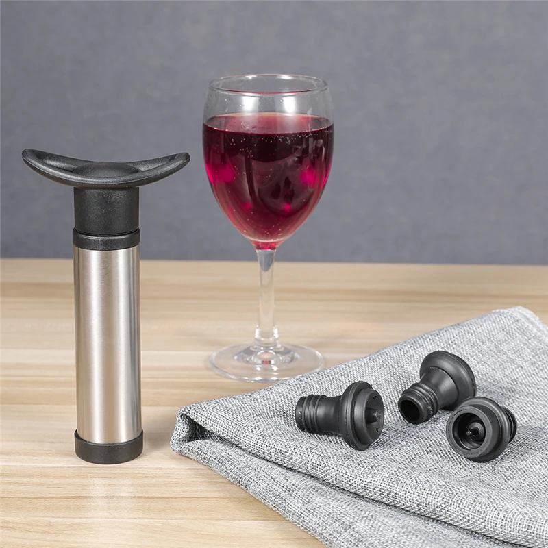 Premium Wine Preserver Pump with Airtight, Leak-Proof Seal and Durable Stainless Steel Construction
