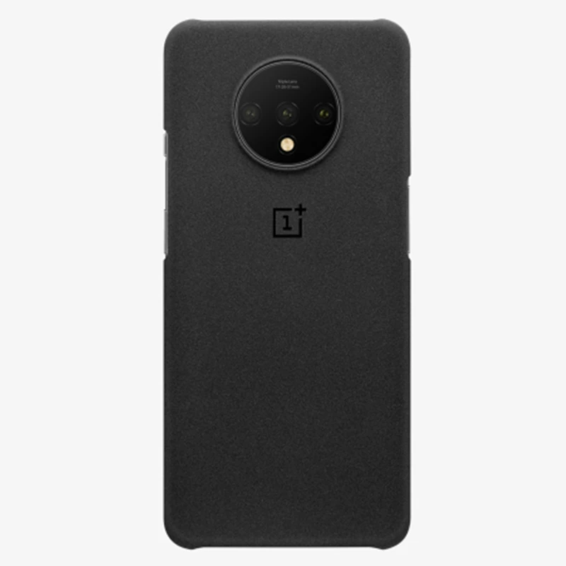 Официальный чехол oneplus для oneplus 7T oneplus 7 7 pro из песчаника, силиконовый арамидный чехол из углеродного волокна, официальная задняя крышка - Цвет: 7T StandStone
