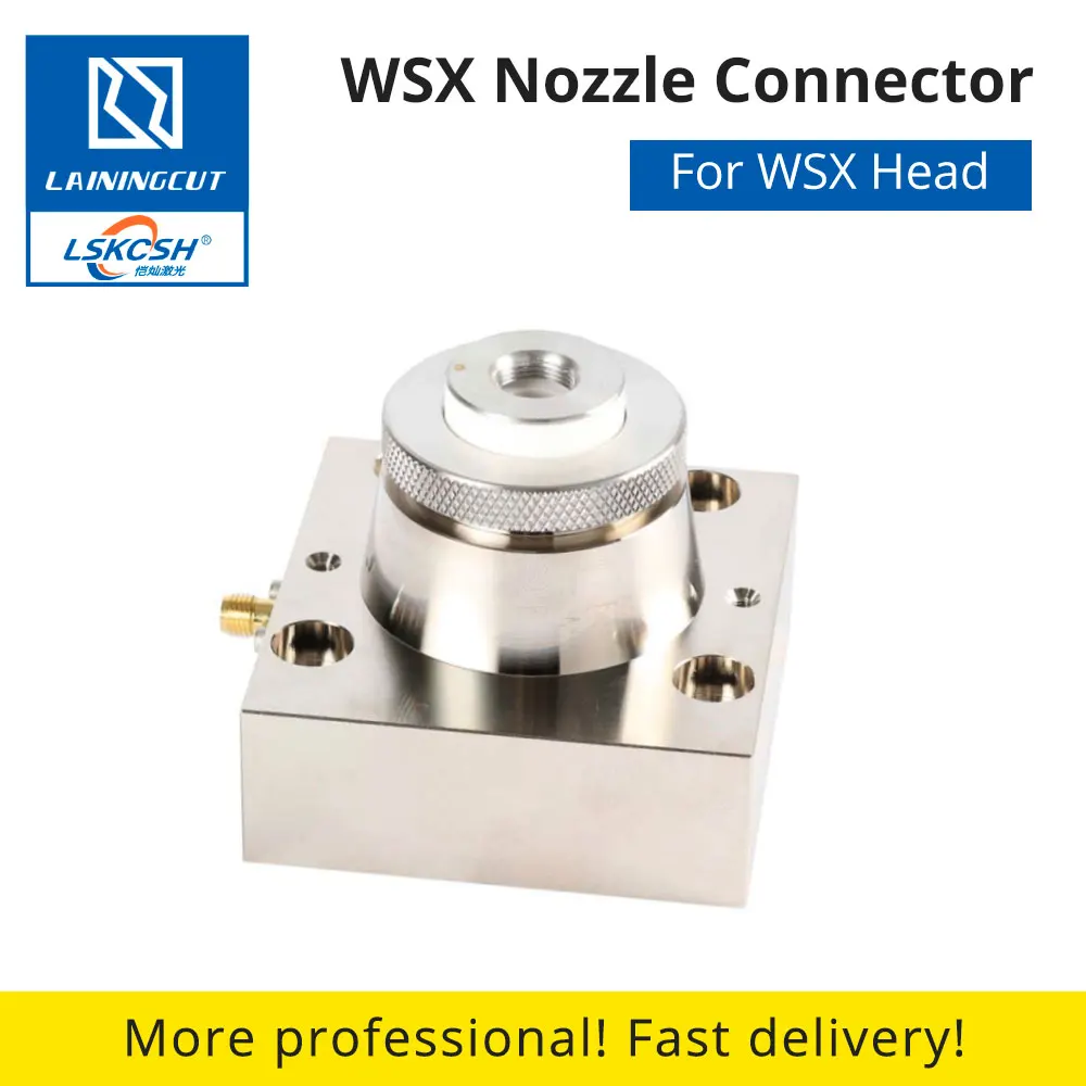 LSKCSH WSX Laser Nozzle Connector on 1064nm Fiber Laser Head Parts WSX Capacitive Sensor TRA Professional Supplier Wholesale