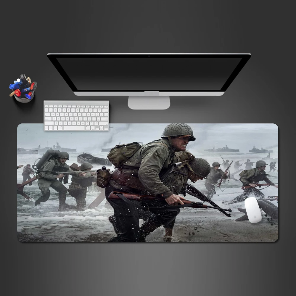 

Modern Military War Game Mouse Pad Wear-resistant Washable Large Desktop Pad Tablet Computer Advanced Computer Game Mouse Pads