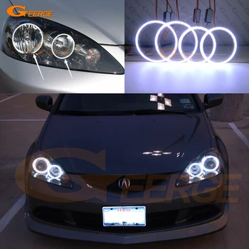 

Excellent COB led angel eyes kit halo rings Ultra bright For Acura RSX 2005 2006