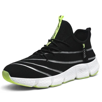 

Men Sneakers Breathable Casual Shoes Men Lace Up Men Mesh Shoes Fashion Non-slip Male Outdoor Sports Footwear Tenis Masculino