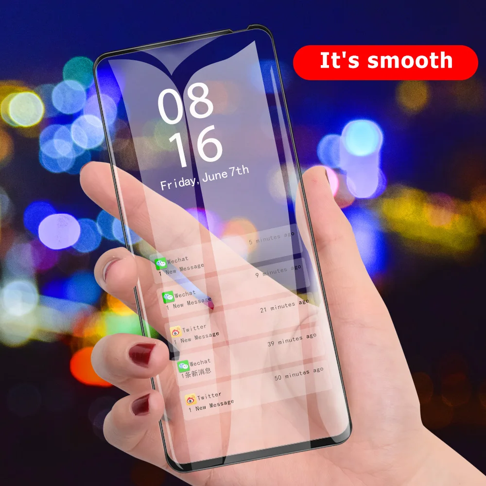 Защитное стекло для Huawei Honor V30 Pro V30Pro полное покрытие защита экрана закаленное