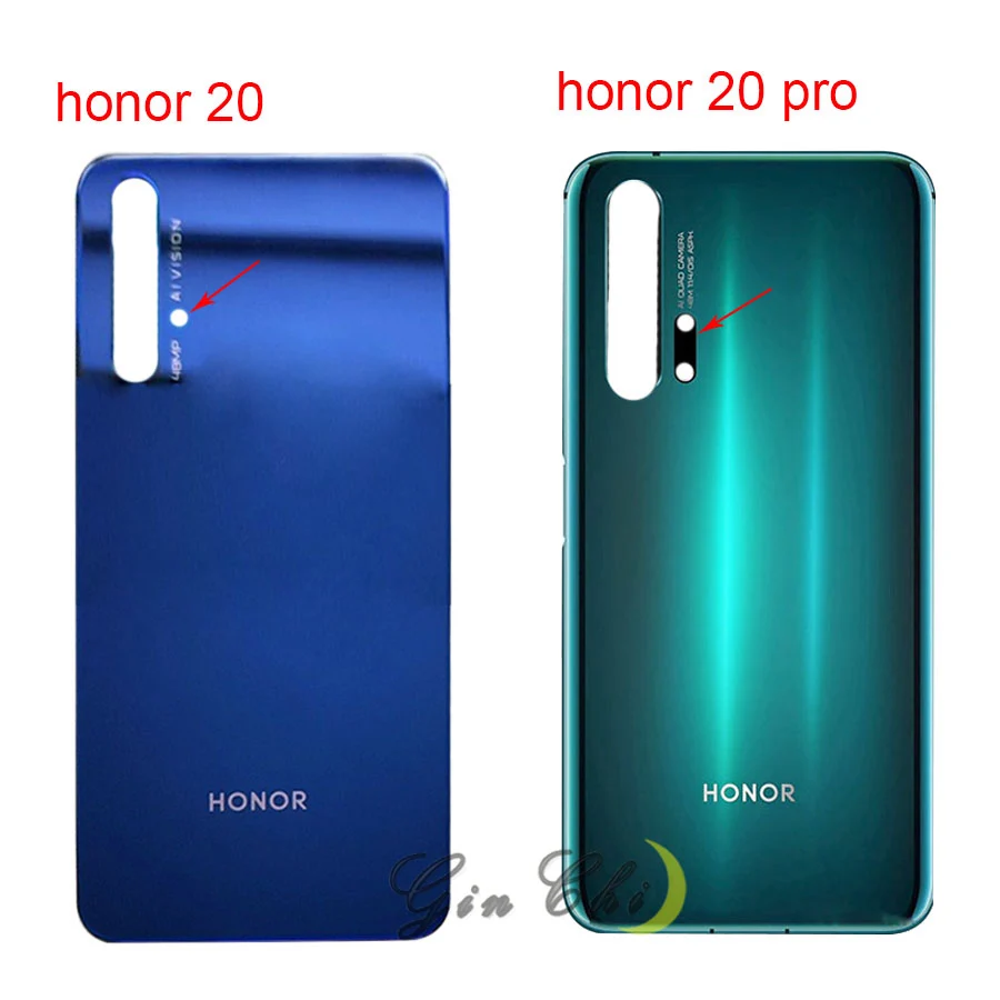 Для huawei honor 20 Pro крышка батареи honor 20pro Батарейная дверь стекло запасные части для huawei honor 20 задняя крышка чехол