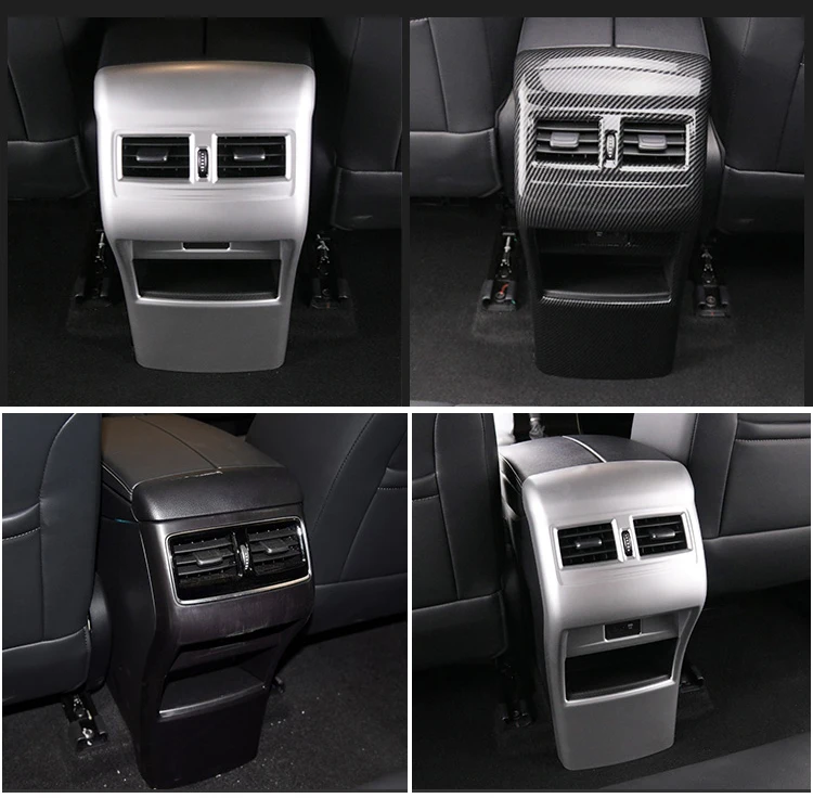 Lsrtw2017 для Trumpchi Gs5 Автомобильная задняя панель Armreset, защита от ударов, аксессуары для интерьера, углеродное волокно