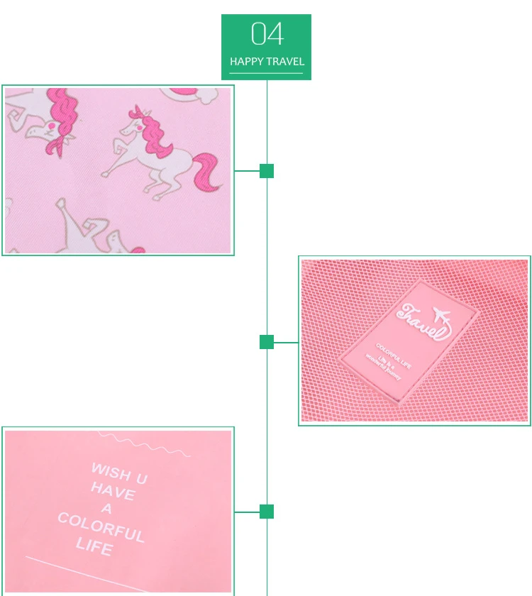 Travel Organizer Storage Bags Portable Luggage Organizer Clothes Tidy Pouch Suitcase Packing Laundry Bag Storage Case 6pcs/set