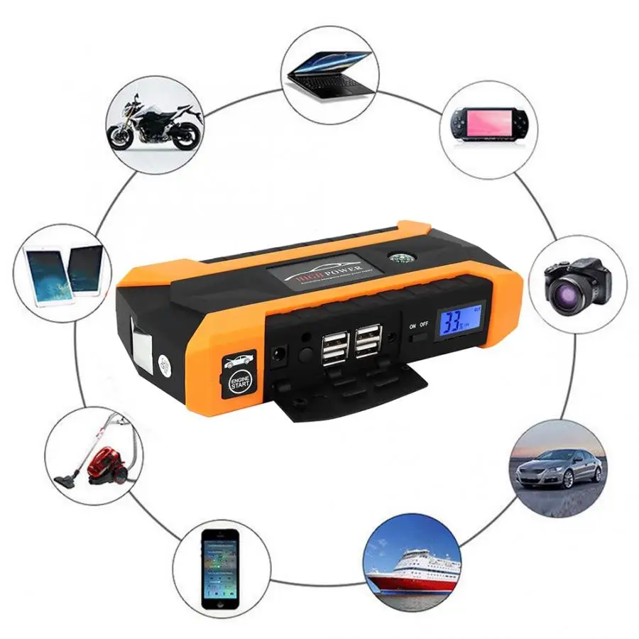 Автомобильный стартер power bank Портативный 12 в автомобильный для прыжков зарядное