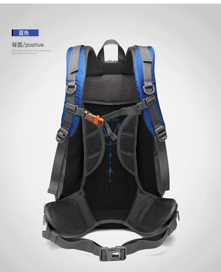 New Style Shoulder Large Capacity Outdoor Backpack Multi-functional Outdoor Waterproof Travel Bag Men And Women Mountain Climbin