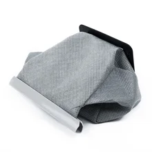 1pc Grey Universal Cloth Dust Bag Reusable Vacuum Cleaner Bags 11*10cm
