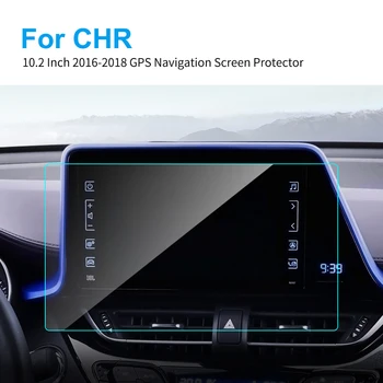

10.2 Inch for Toyota CH-R CHR 2016 - 18 Car GPS Navigation Tempered Glass Screen Protector Car Styling Auto Interior Accessories