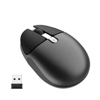 

Bluetooth Mouse For Mac IPads Android Wireless Mouse Rechargeable 2.4GHz PC Mouse Dual Mode Silent Mice For Notebook Laptop NEW