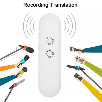 

Portable Smart Voice Translator Instant Real-time 44+ Language Translator Bluetooth Voice Translator Smart Interpreter