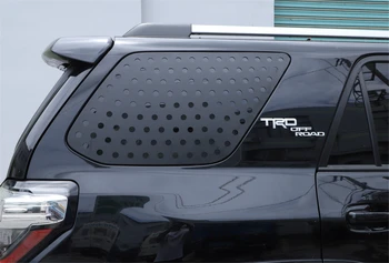 

Car Rear Triangular Glass Cover Trim Stickers for Toyota 4Runner 2010+ Stylish Decorative Car Accessories Exterior Decoration