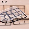 3pcs 1:25 Dollhouse Mini Window Model Plastic  Frame Square Windows Scence Doll House Build Accessories Miniature Furniture Toys 6