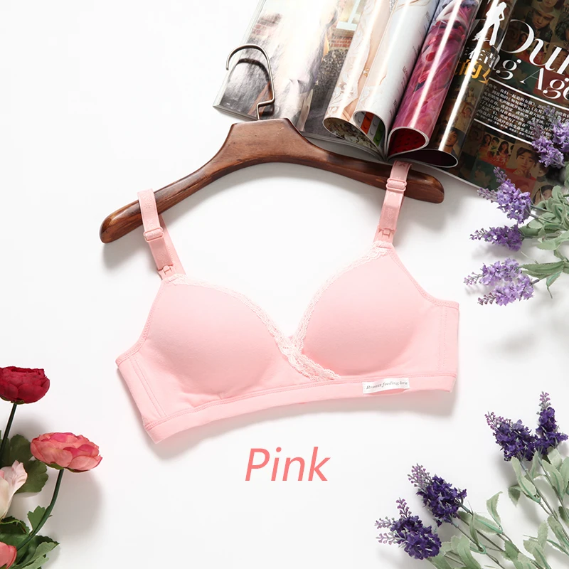 Wire Free Cotton Breastfeeding Bra