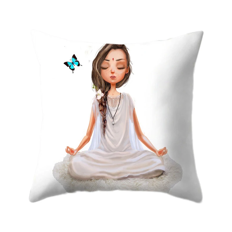 Cushion-Cover-Decorative-Girls-Printed-Polyester-Pillow-Cases-Home-Decor-for-Sofa-Bed-Waist-Living-Room