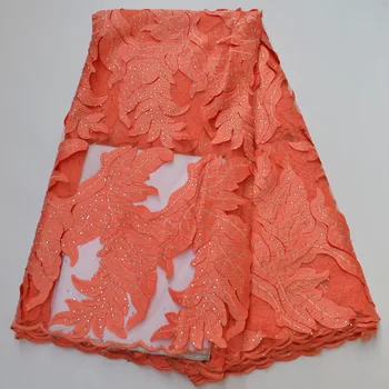 

African Rhinestone Lace Fabric High Quality Nigerian French Lace for Party Embroidery Swiss Voile Lace in Switzerland Wedding