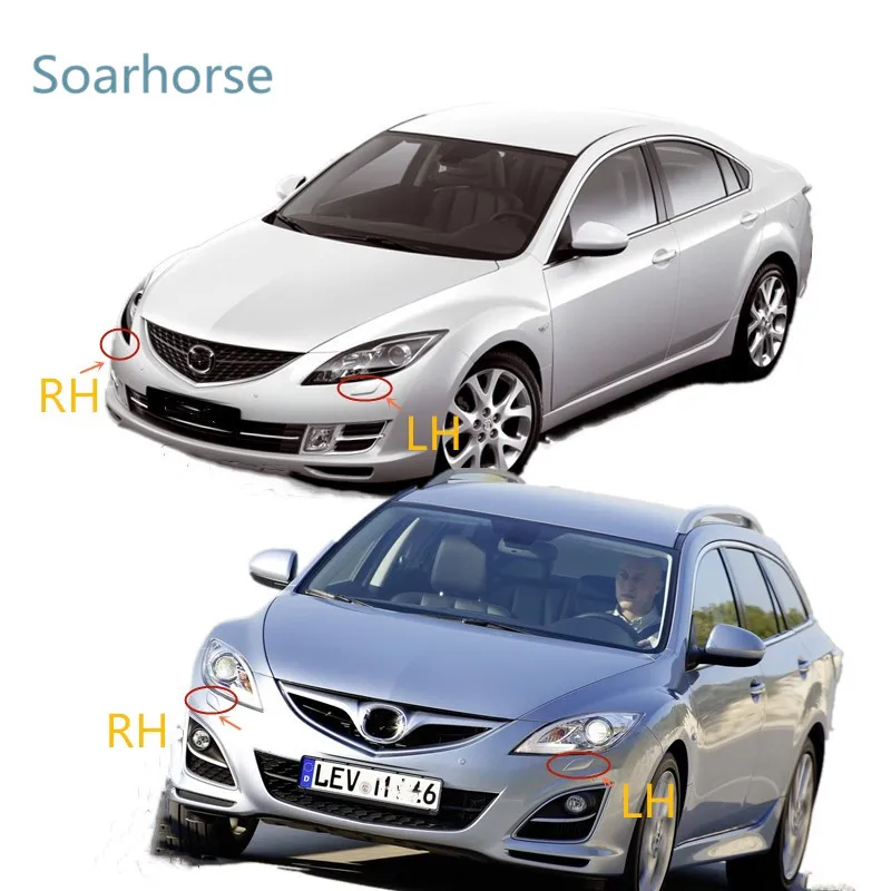 Для Mazda 6 GH 2008 2009 2010 2011 2012 передняя фара моющий распылитель насадка насос привод и крышка крышки