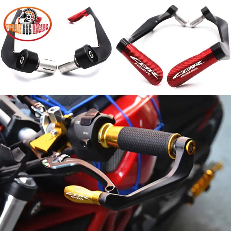 

Motorcycle Sports CNC Handlebar Grips Guard Brake Clutch Lever Guard Protector Fits For HONDA CBR650R CBR 650R 2019 CBR-650R 19'