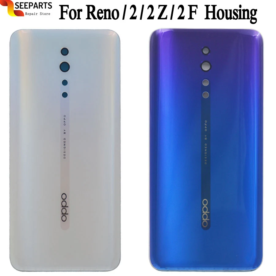 Новинка для Oppo Reno2 / Reno 2 2Z Z F задняя крышка батарейного отсека чехол заднего стекла