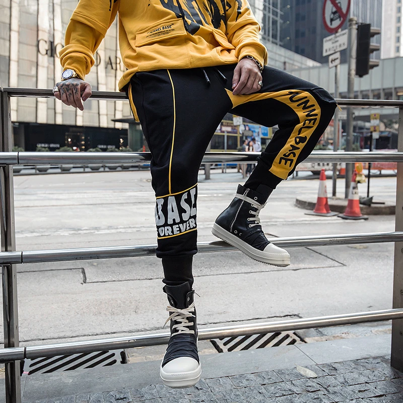 Новинка, Мужские штаны с надписью High Street Splice