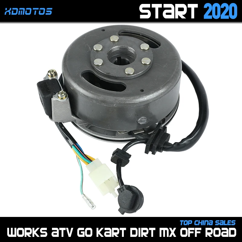 Motorcycle AC Ignition Magneto Stator Magneto Flywheel kit For Lifan LF 50cc 110cc 125cc Horizontal Engines Dirt Pit Bikes Motorcycle AC Ignition Magneto Stator Magneto Flywheel kit For Lifan LF 50cc 110cc 125cc Horizontal Engines Dirt Pit Bikes