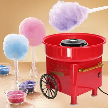 

Creatives Portable Electric Cotton Candy Machine Home Party DIY Fancy Icing Machine Home Party Children Creatives Gift EU Plug