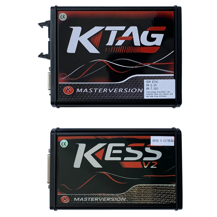 Прибор для чип тюнинга Red Kess V5.017 OBD2 Онлайн V2.53 EU программатор KTAG V7.020 4 LED V2 5.017 BDM