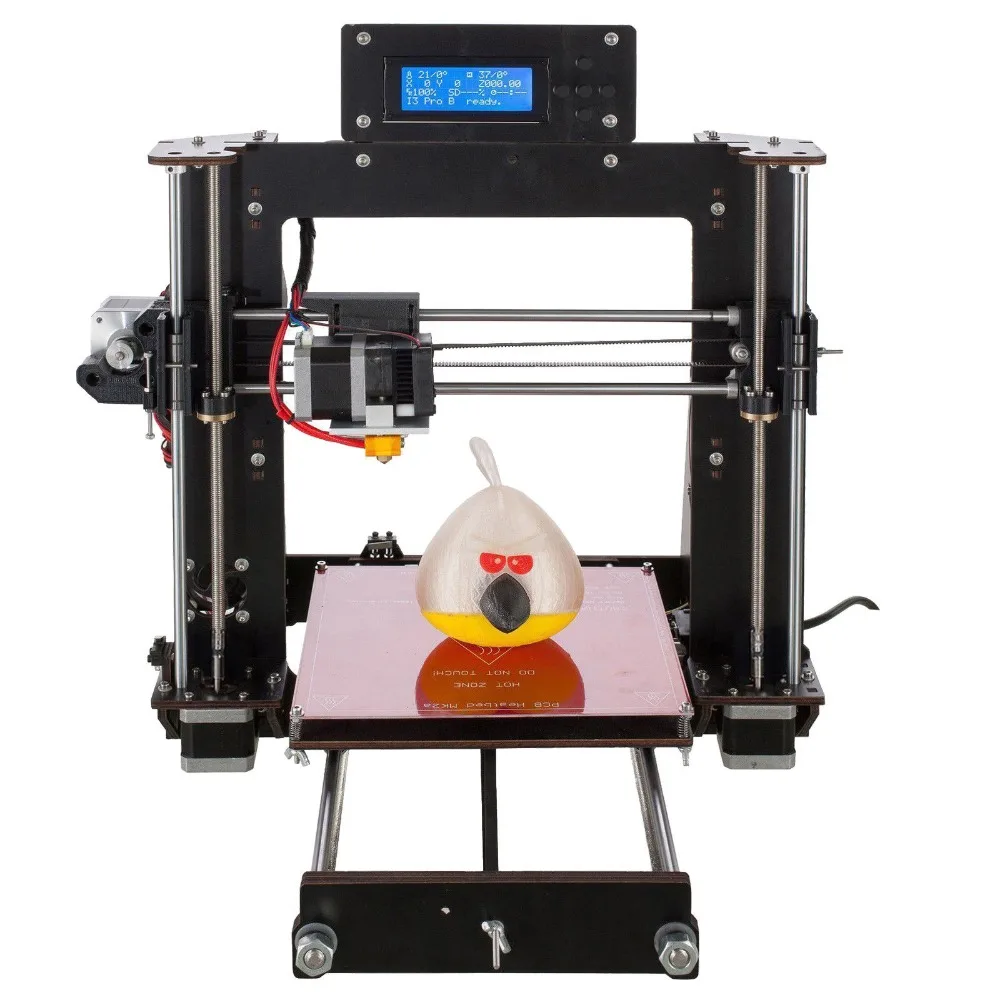 2020 Модернизированный полный качественный высокоточный Reprap Prusa i3 DIY 3D принтер MK8