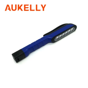 

Working Light Magnetic Base Torch LED COB Pen Clip Lamp Flashlight Work Spotlight Handy Lantern Emergency Floodlght